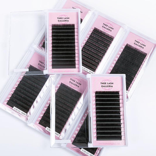 CC Curl Single Length Lash Trays