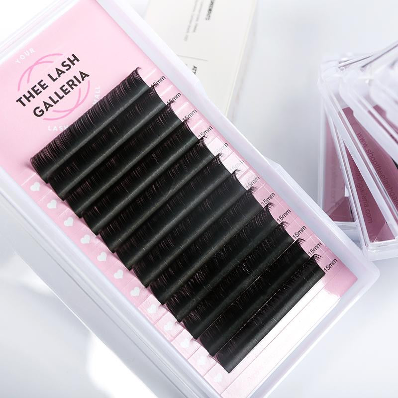 CC Curl Single Length Lash Trays